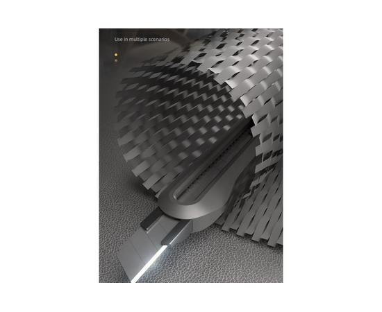  Технический нож Deli Home Series Black HT4009 ширина лезвия 9мм, эксклюзивный дизайн, корпус из высококачественного софттач пластика 