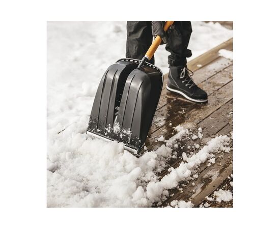  Лопата для снега FISKARS X-series 1057177 длина 1310мм, ширина 350мм 