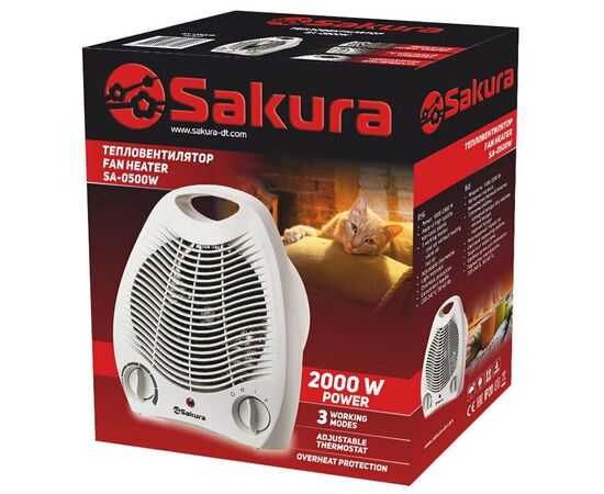  Тепловентилятор SAKURA SA-0500W 