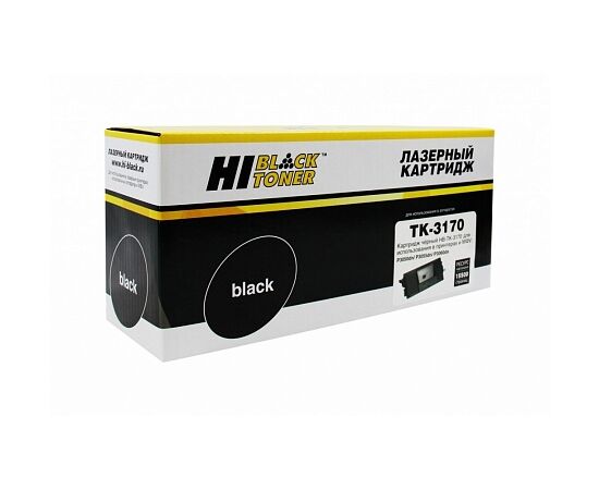  Тонер-картридж Hi-Black (HB-TK-3170) для Kyocera P3050dn/P3055dn/P3060dn, 15,5K, с/ч 
