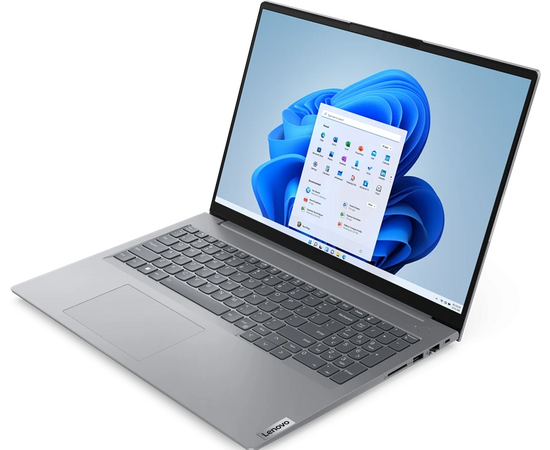  Ноутбук Lenovo ThinkBook 16 G6 ABP (21KK007RRU) 16" WUXGA IPS 300N/Ryzen 5 7430U/16GB/SSD512GB/AMD Radeon/Fingerprint/Backlit/DOS/Arctic Grey 