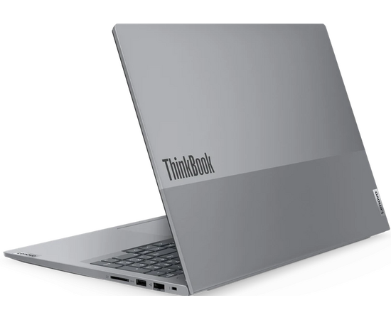  Ноутбук Lenovo ThinkBook 16 G6 ABP (21KK007RRU) 16" WUXGA IPS 300N/Ryzen 5 7430U/16GB/SSD512GB/AMD Radeon/Fingerprint/Backlit/DOS/Arctic Grey 