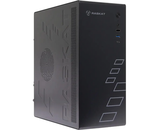 ПК Raskat Standart 300 (Standart300128043) Intel Core i3 12100, RAM 8Gb, SSD 240Gb, no OS, kb+ms, black 