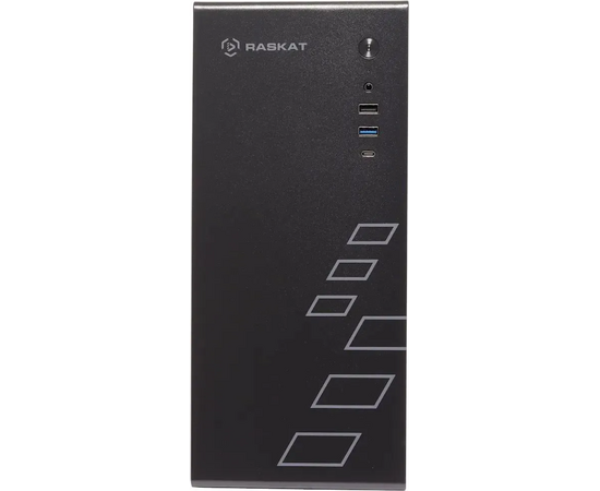  ПК Raskat Standart 300 (Standart300128043) Intel Core i3 12100, RAM 8Gb, SSD 240Gb, no OS, kb+ms, black 