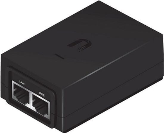  Блок питания Ubiquiti POE-24-24W-G 24В, 1А, Passive PoE, стандарт передачи данных Gigabit Ethernet, (758050) (023538) 