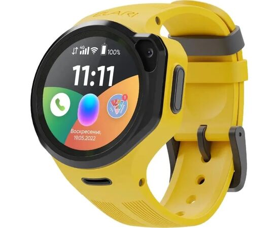  Smart-часы ELARI KP-4GR-M-YEL 1.3" желтый/желтый 