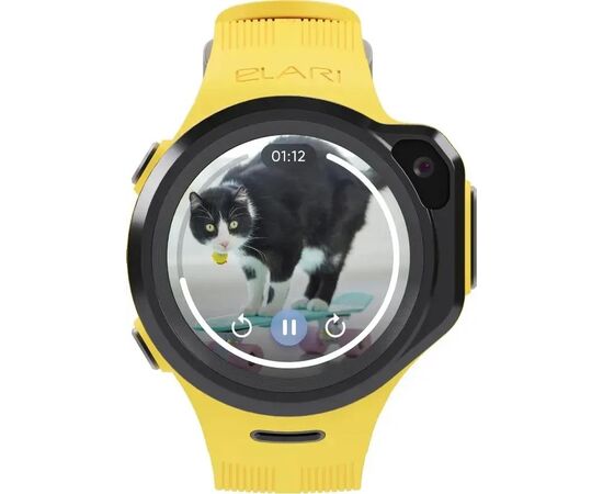  Smart-часы ELARI KP-4GR-M-YEL 1.3" желтый/желтый 