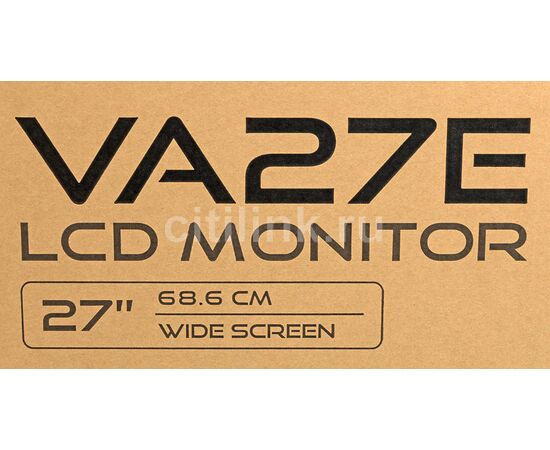  Монитор ASUS VA27DQSB Black 