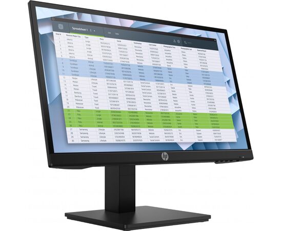  Монитор HP P22h G4 черный 