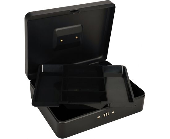  Ящик для денег без номинала Cactus CS-DCB-004 90x300x240 графитовый сталь 1.76кг 