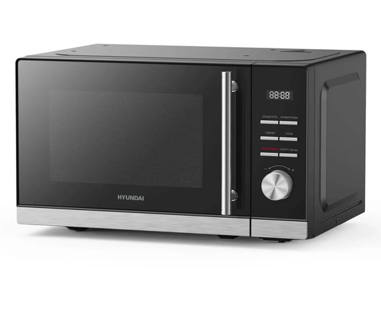  Микроволновая печь Hyundai HYM-D3005 черный/стальной 
