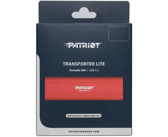  Внешний SSD Patriot PTPL4TBPEC, 4ТБ, красный 