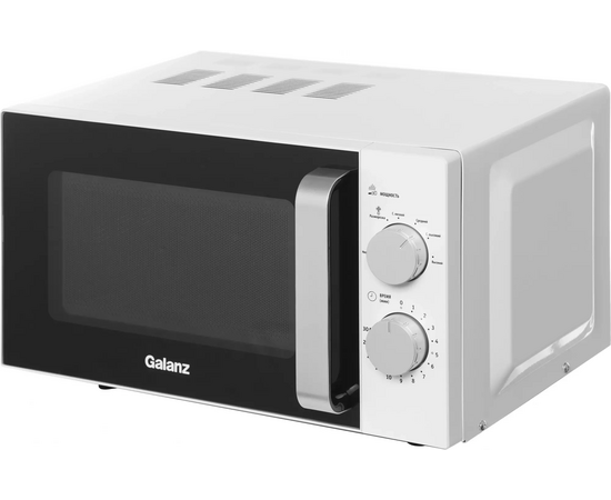  Микроволновая печь Galanz MOS-2401FMW (132401) белый 20л. 800Вт 
