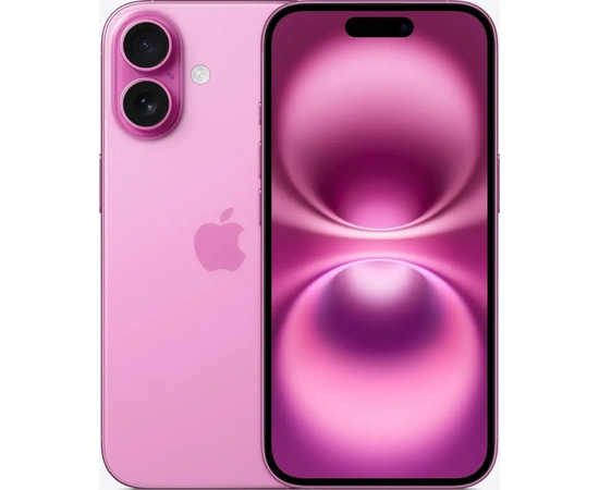  Смартфон Apple iPhone 16 128GB nano Sim+eSim Pink 