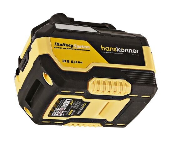  АКБ Hanskonner HBP2006 18 В, 1BatterySystem, 6.0 Ач 