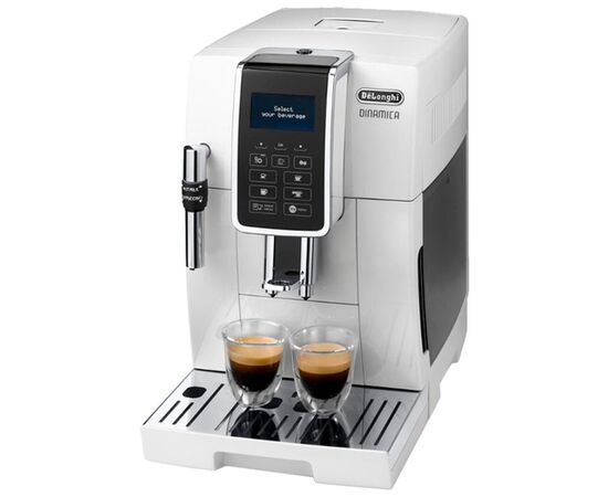  Кофемашина Delonghi Dinamica ECAM 350.35.W белый 