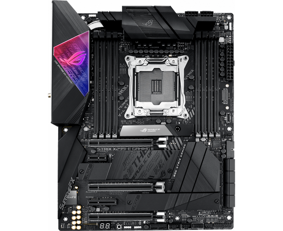  MB s2066 ASUS ROG STRIX X299-E GAMING II ATX 8xDDR4 3xPCIEx16 PCIEx4 PCIEx1 3xM.2 USB-C 2.5GLAN Wi-Fi (90MB11A0-M0EAY0) 