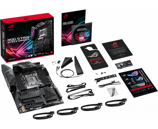  MB s2066 ASUS ROG STRIX X299-E GAMING II ATX 8xDDR4 3xPCIEx16 PCIEx4 PCIEx1 3xM.2 USB-C 2.5GLAN Wi-Fi (90MB11A0-M0EAY0) 