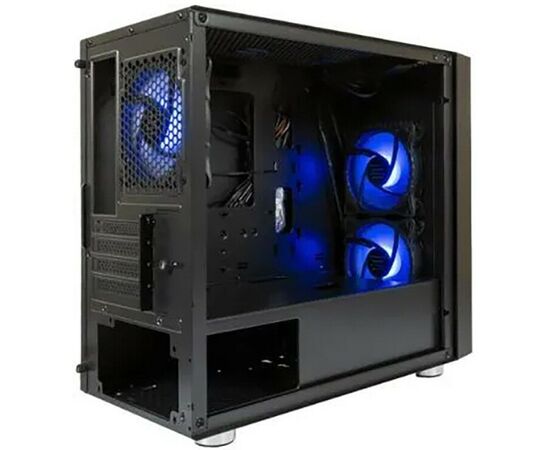  Корпус Eurocase M07 3ARGB черный (00-01003410) без БП mATX закаленное стекло USB 3.0 
