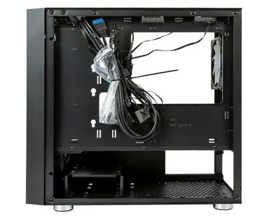 Корпус Eurocase M07 3ARGB черный (00-01003410) без БП mATX закаленное стекло USB 3.0 